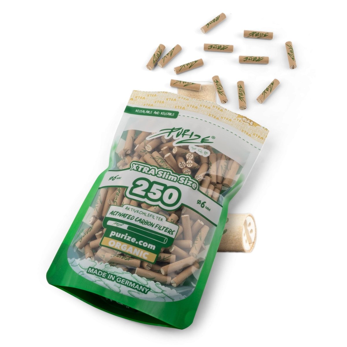 250 PURIZE® XTRA Slim | Organic - Cannameleon GmbH