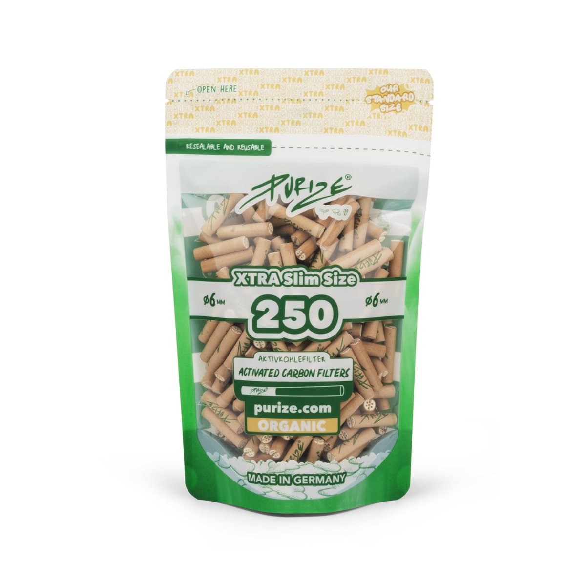 250 PURIZE® XTRA Slim | Organic - Cannameleon GmbH