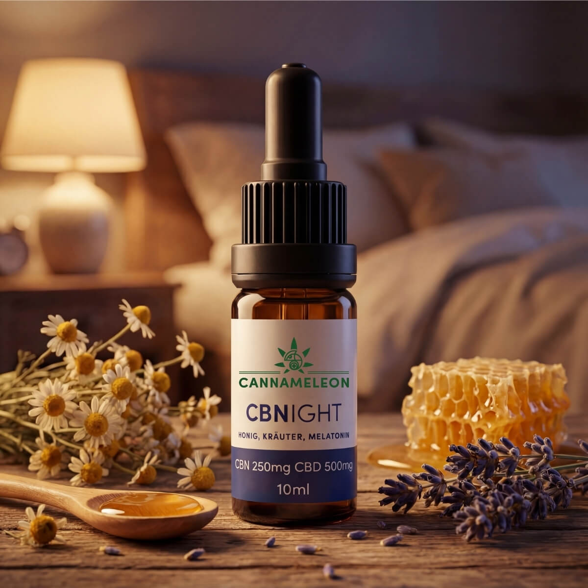 CBNight - mit CBN, CBD, Melatonin & Kräutern - Cannameleon GmbH