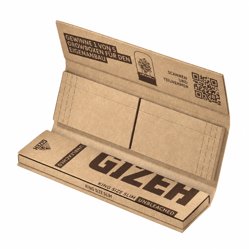 Gizeh Unbleached KSS mit Tips - Cannasolution GmbH