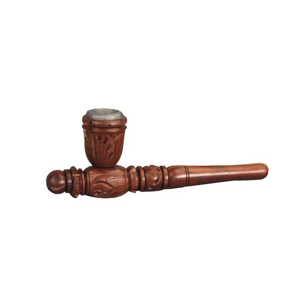 Holzpfeife - ca. 14cm - Specksteineinsatz - Cannameleon GmbH