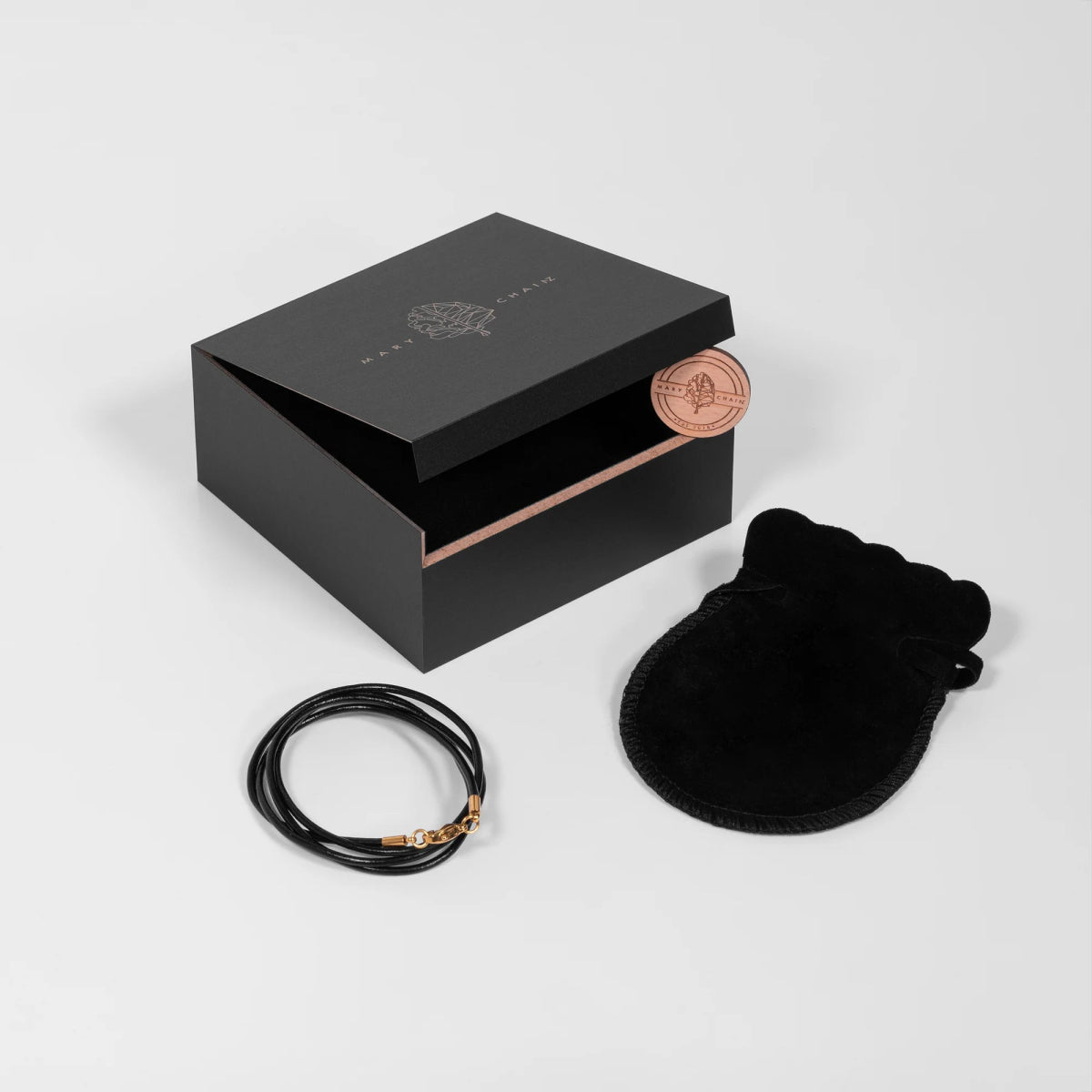 Mary Chainz | Blattfinger Anhänger - Gold - Cannameleon GmbH