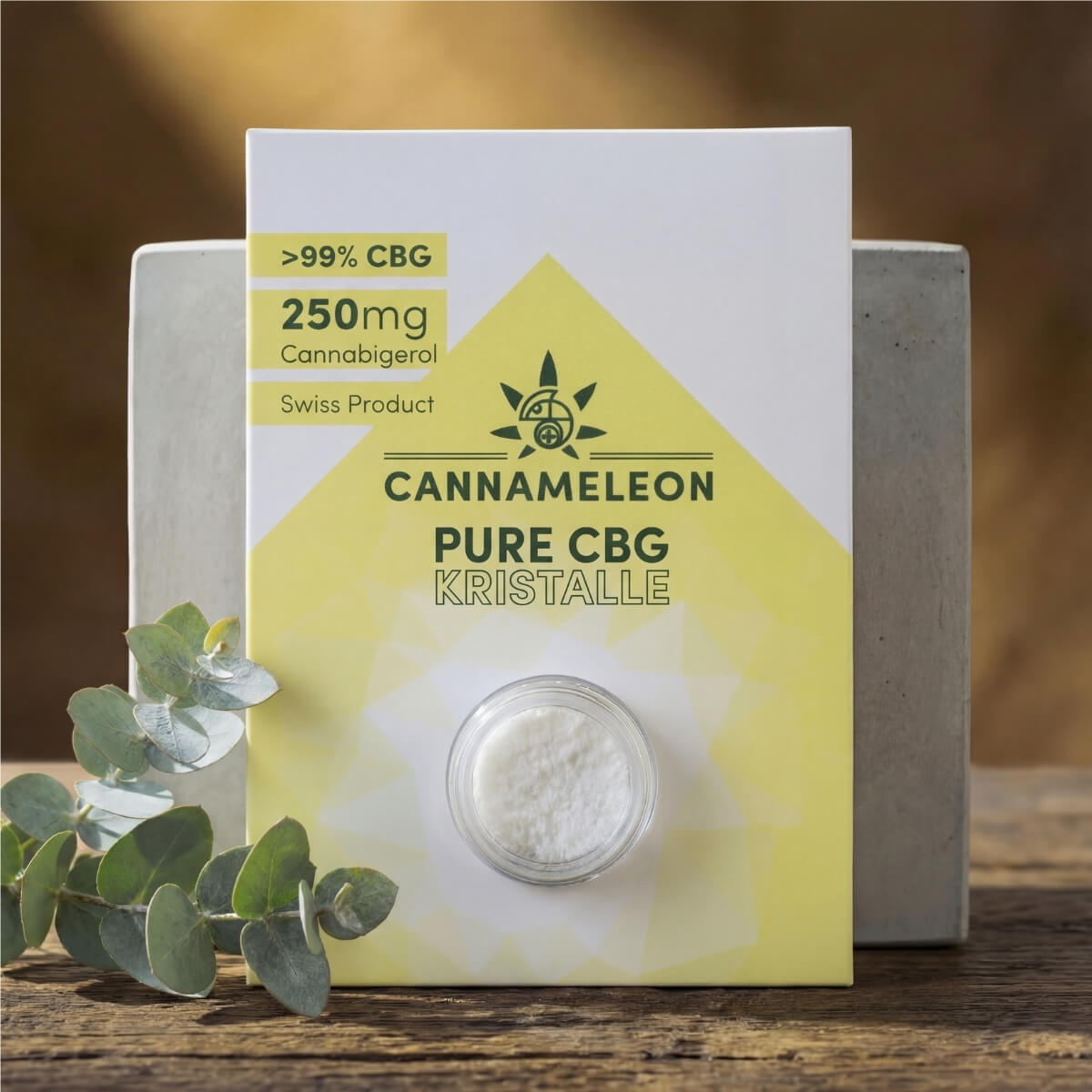 Pure CBG Kristalle - Cannameleon GmbH