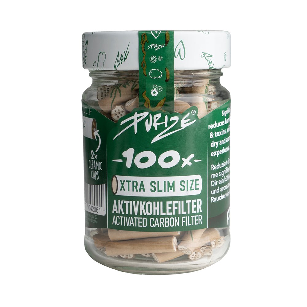 PURIZE® Glas I 100 XTRA Slim Size | Organic - Cannameleon GmbH