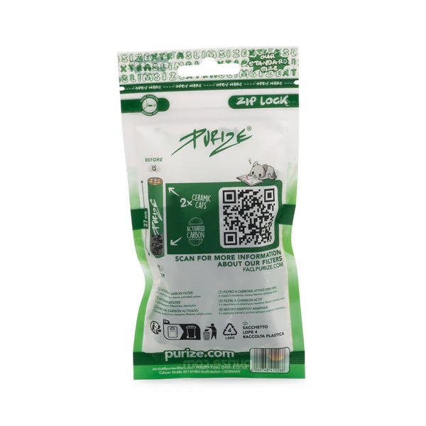 Purize Xtra Slim 50st Grün 6mm - Cannasolution GmbH