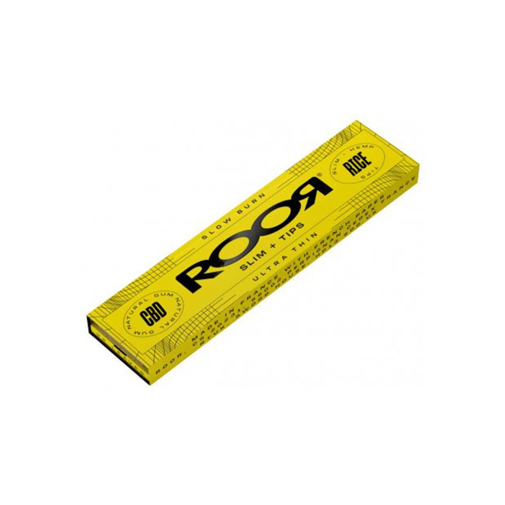 ROOR Rice King Size Slim + Tips mit CBD - Cannameleon GmbH