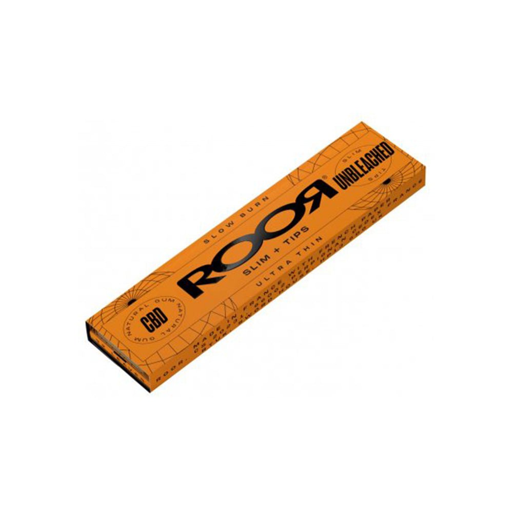 ROOR Unbleached King Size Slim + Tips mit CBD - Cannameleon GmbH