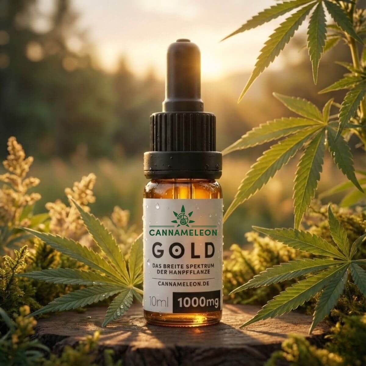 THC Free CBD Öl - 10% - Cannameleon GmbH