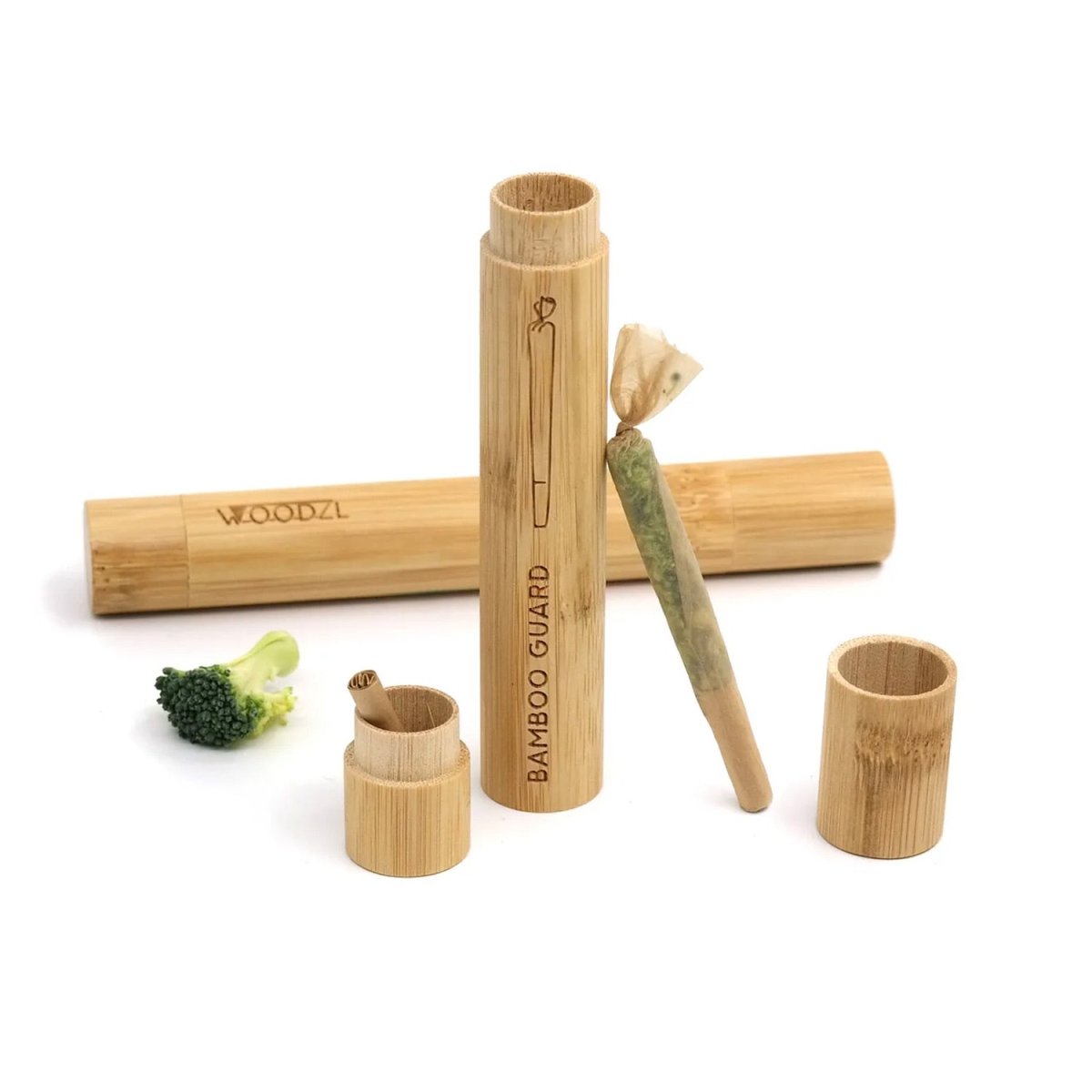 Woodzl Bambus Joint Case mit Extrafach - Cannameleon GmbH