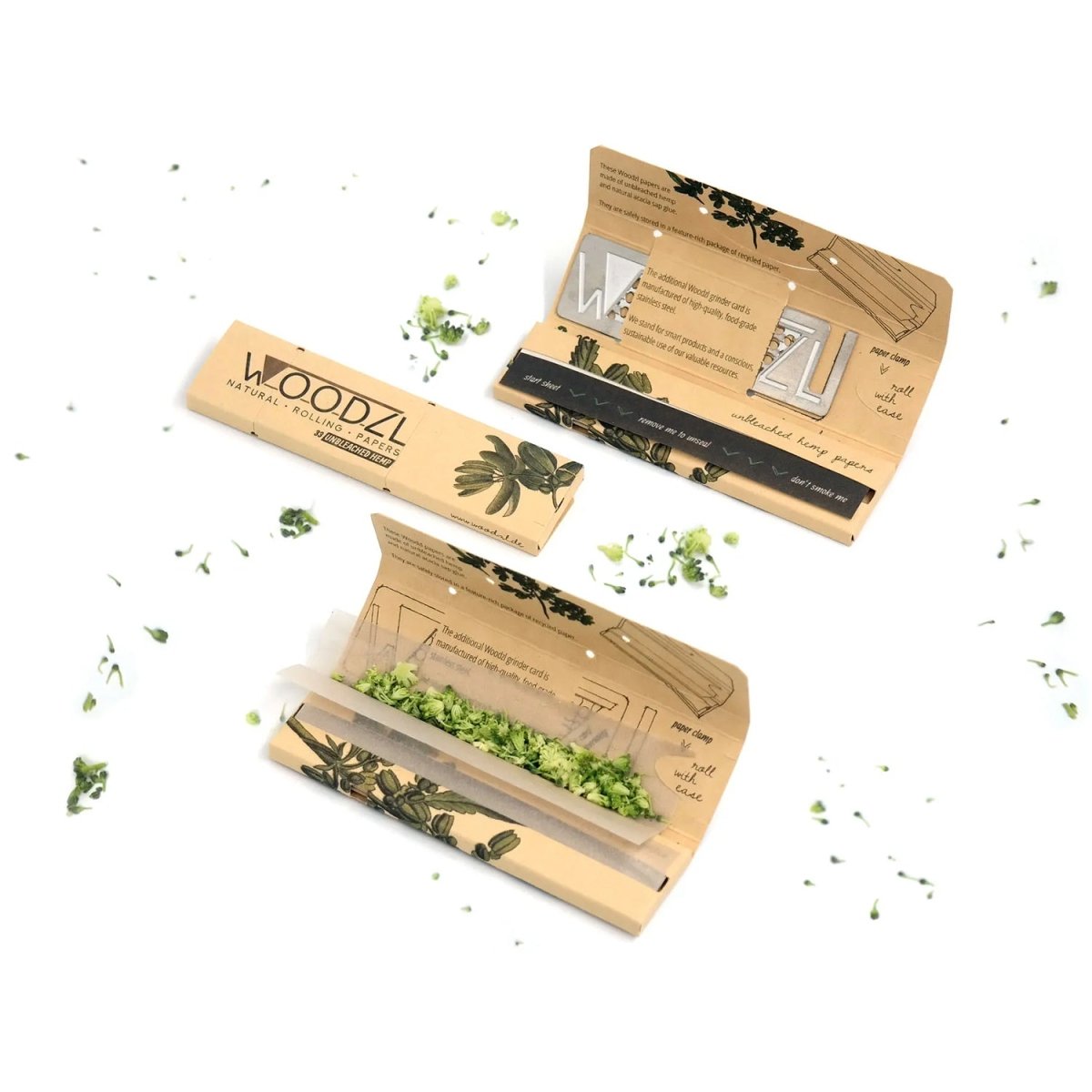 Woodzl Longpapers Hemp Classic - Cannameleon GmbH