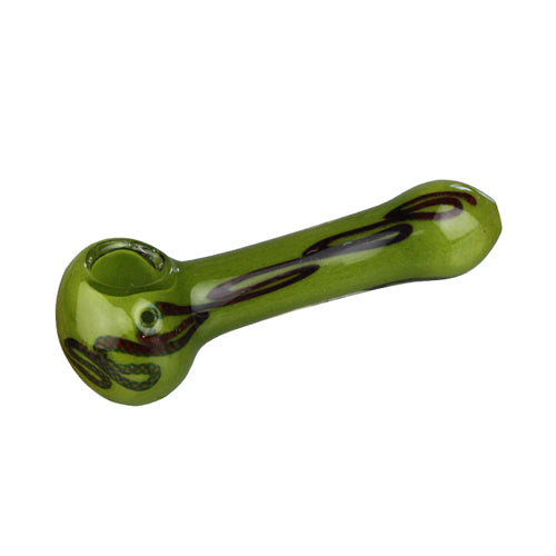 Glaspfeife Grün 12cm