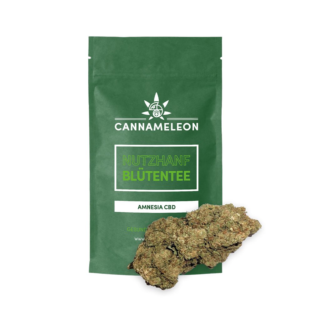 Amnesia CBD Blütentee 3,31% - Cannameleon GmbH