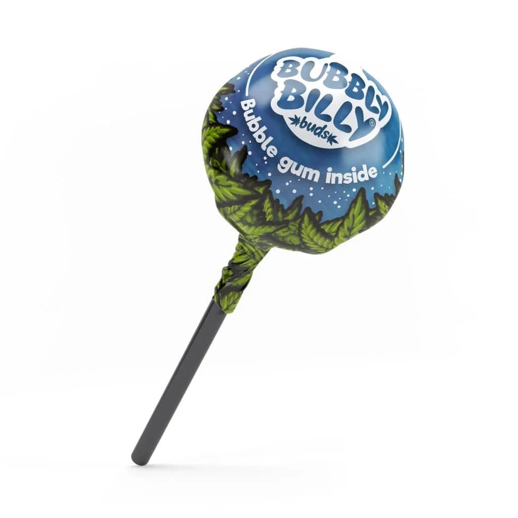 Bubbly Billy Buds - Lollipops 10mg CBD Blue Rasberry - Cannasolution GmbH