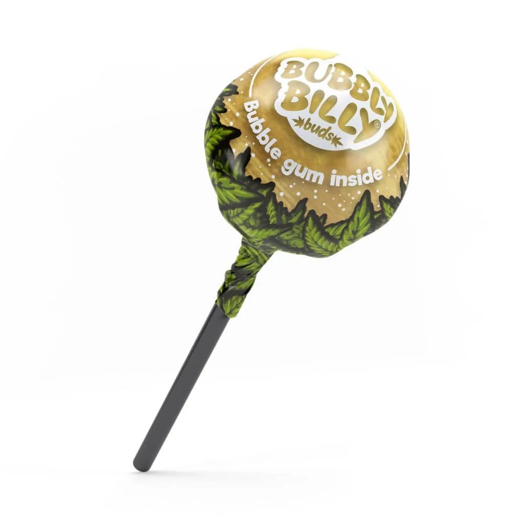 Bubbly Billy Buds - Lollipops 10mg CBD Sour Pineapple - Cannasolution GmbH