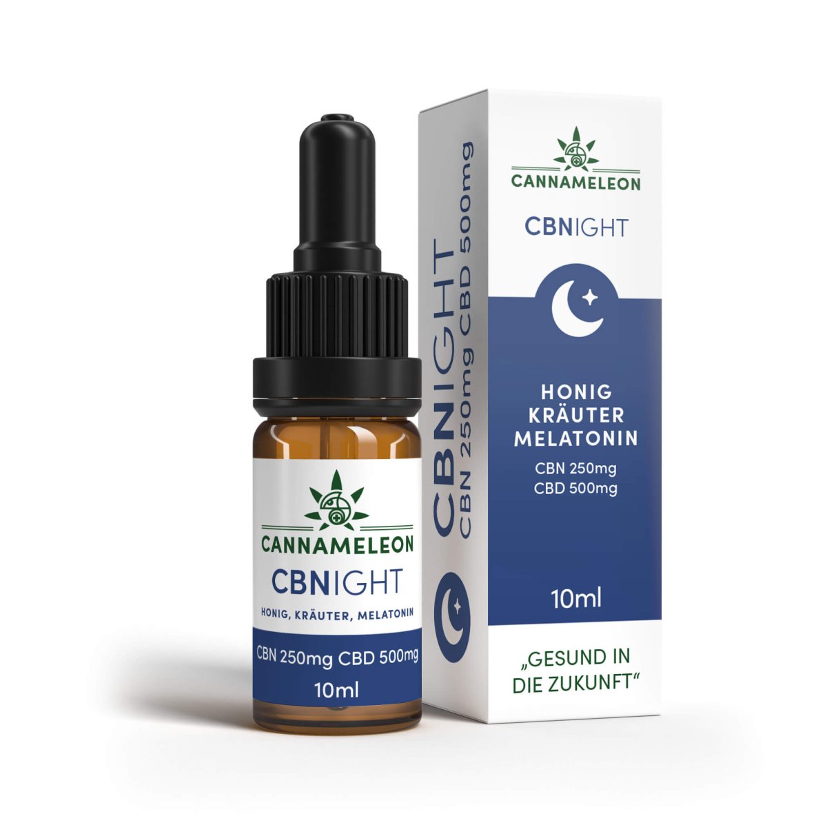 CBNight - mit CBN, CBD, Melatonin & Kräutern - Cannameleon GmbH