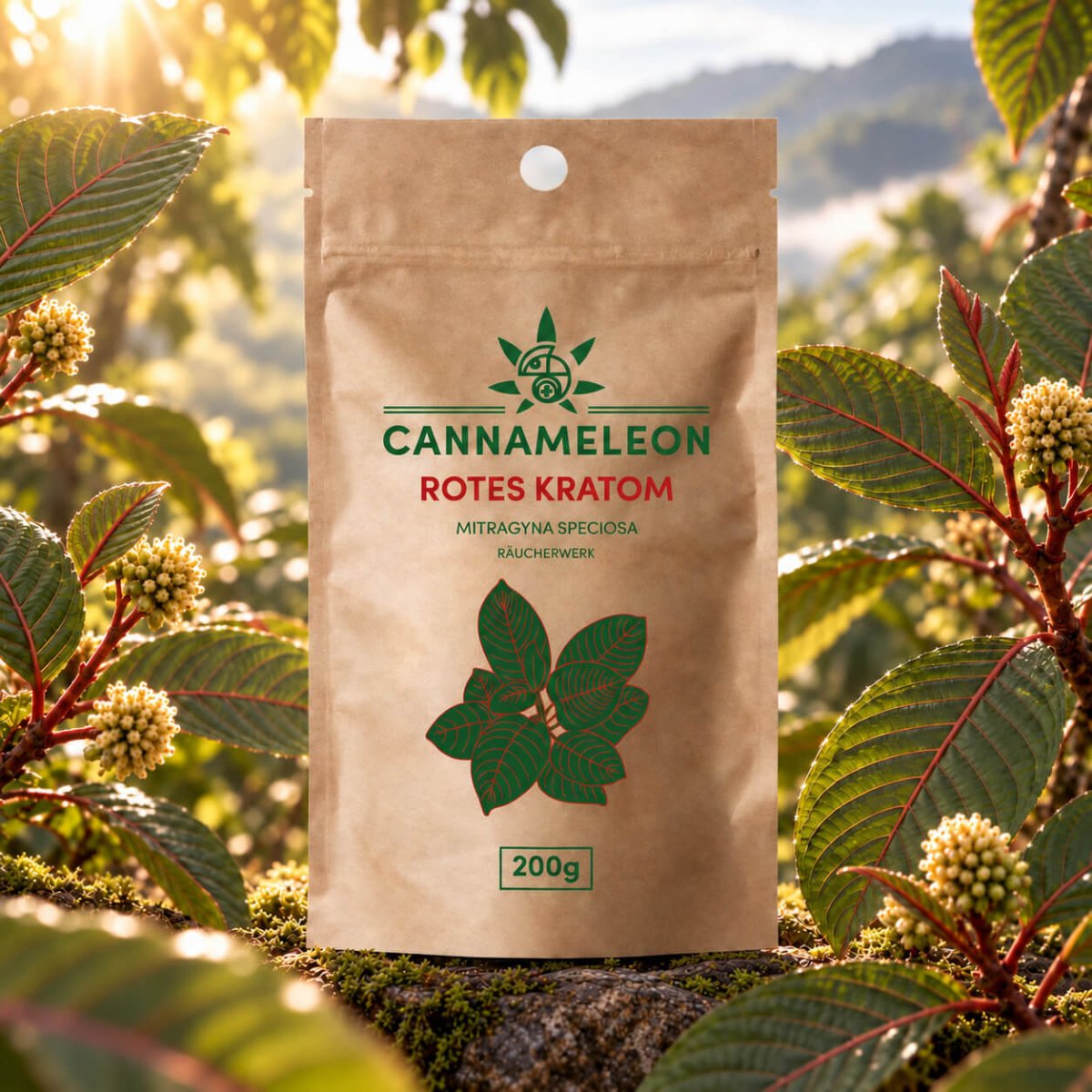 CM - Rotes Kratom 200g - Cannasolution GmbH