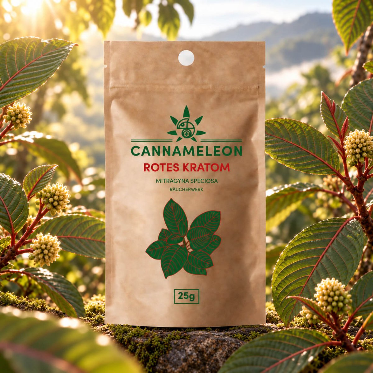 CM - Rotes Kratom 25g - Cannasolution GmbH