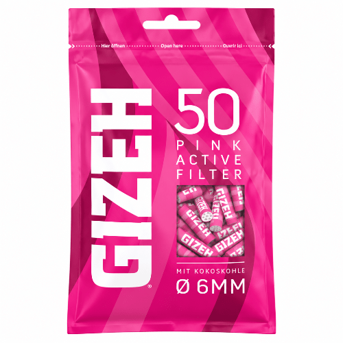 Gizeh Akf Pink 50st 6mm - Cannasolution GmbH