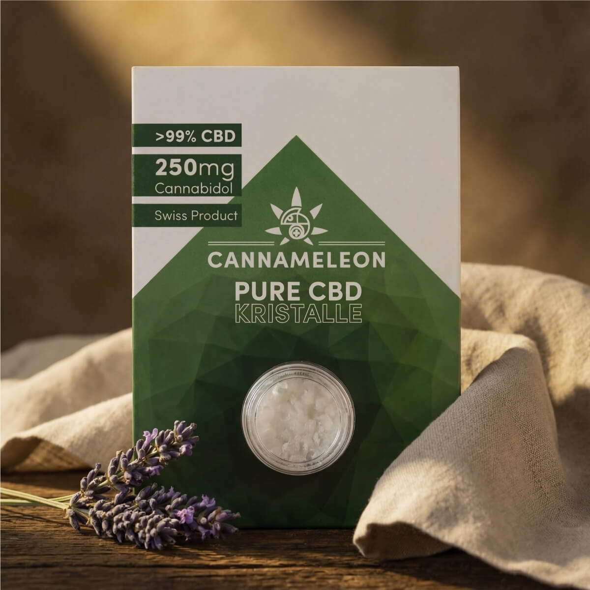 Pure CBD Kristalle - Cannameleon GmbH