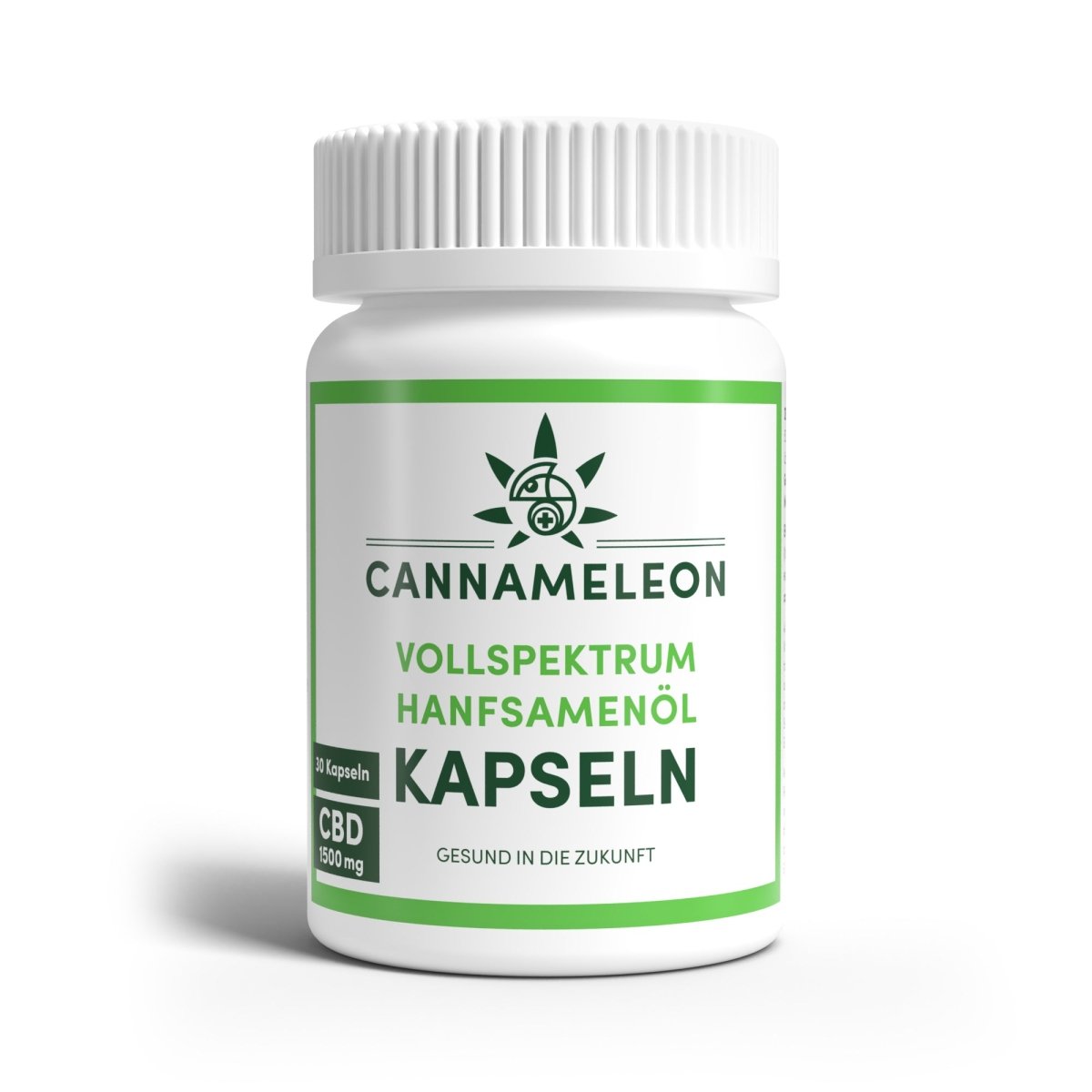 Vollspektrum Hanfsamenöl Kapseln - Cannameleon GmbH