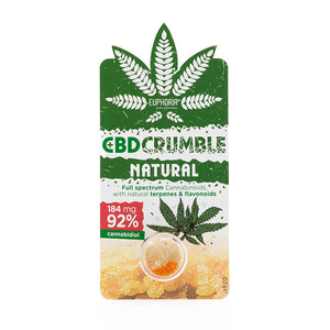 Euphoria Natural CBD Crumble 184 mg Cannameleon GmbH