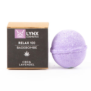 LYNX CBD Badebombe - Relax 100 (Lavendel) Cannameleon GmbH